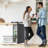 4.3 Cu.ft Mini Fridge with Freezer, Compact Refrigerator with 7-Level Temperature Control, Single Door Design, Removable Glass Shelves and Crisper Drawer for Bedroom, Dorm, Office-126643613