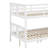 Full Over Full Bunk Bed With Ladder-867652893