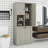 67.7" Tall Storage Cabinet With Flip-Out Basket, Adjustable Shelves & 2 Doors, Freestanding Floor Cabinet With Aluminum Alloy Handles-681370458