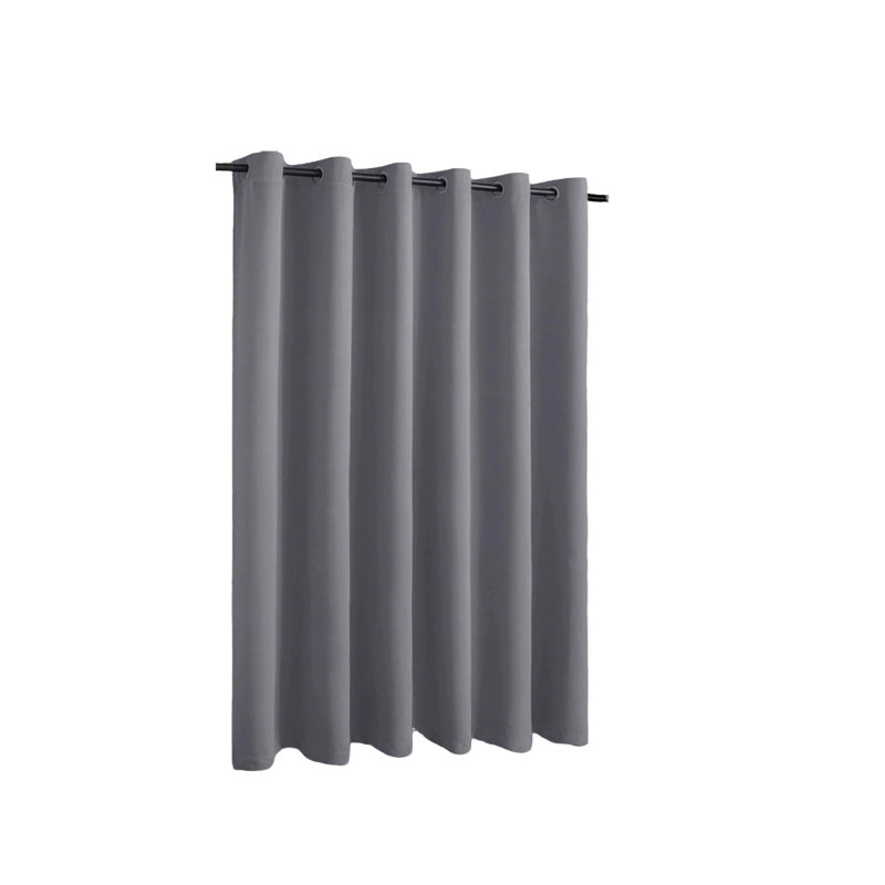 Room Darkening Single Curtain Panel, Grey