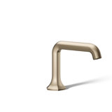 Occasion Sink with Straight Design Single Hole Faucet Bathroom Faucet with Drain Assembly