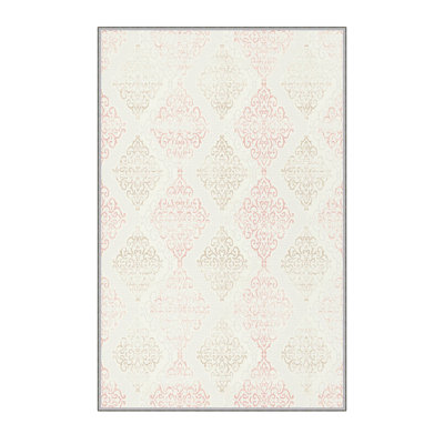 Premium Hall Carpet (2.6 x 9.8 ft), 1% Polyester, .3 in Pile Height | Antibacterial, Non-Slip Underside, 3D Digital Print | Machine Washable, Durable, Ideal for Home & Office, Easy Maintenance