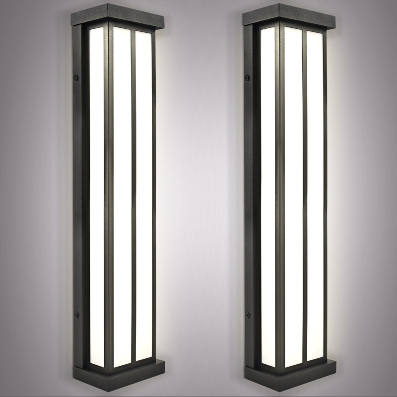Esterley LED Wall Light, 26W, 26" H x 5" W x 3.15" D
