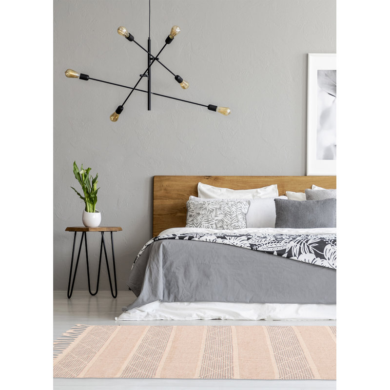 Tapis rectangulaire en laine Korentin, Rectangle 4 pi 1 po x 5 pi 10 po
