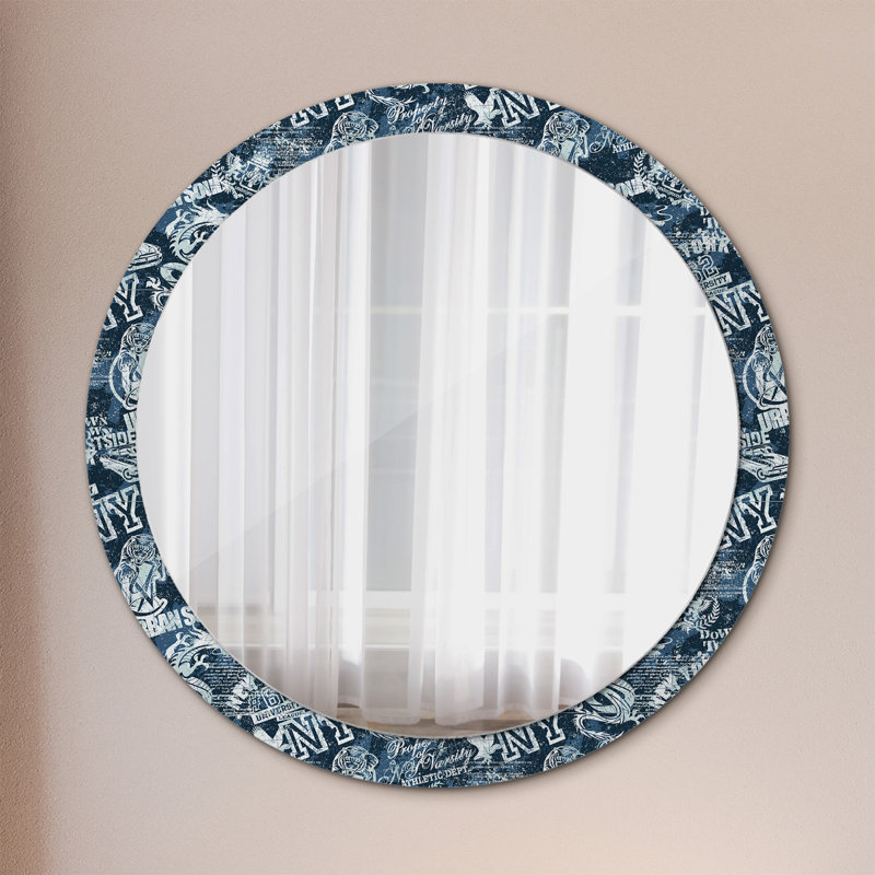 Huldar Glass Flat Wall Mirror