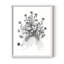 «B&W Plant Speciment VII», reproduction encadrée - bois massif-1246622801-1246622829