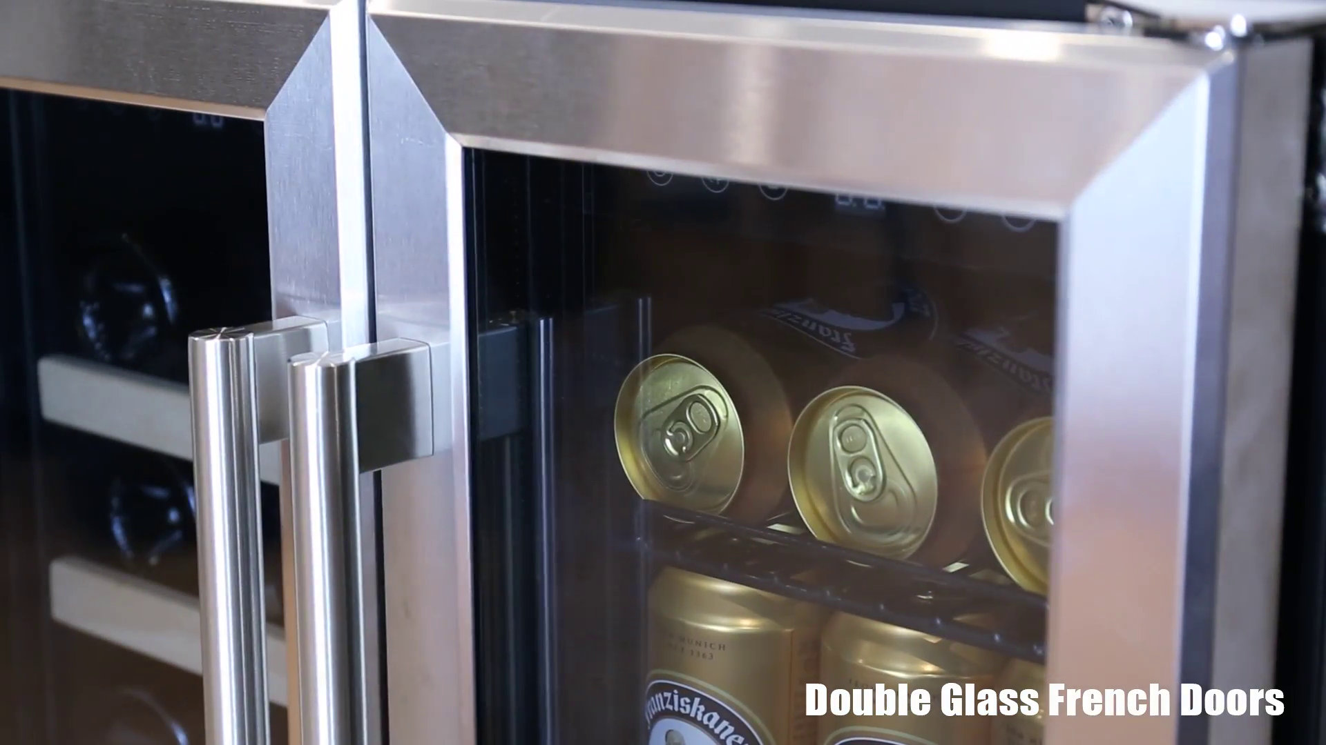 Antarctic Star 23.4'' 18 Bottle and 56 Can Dual Zone Freestanding