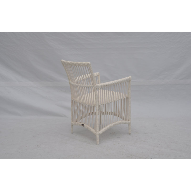 Chaise de patio Escalante, Blanc