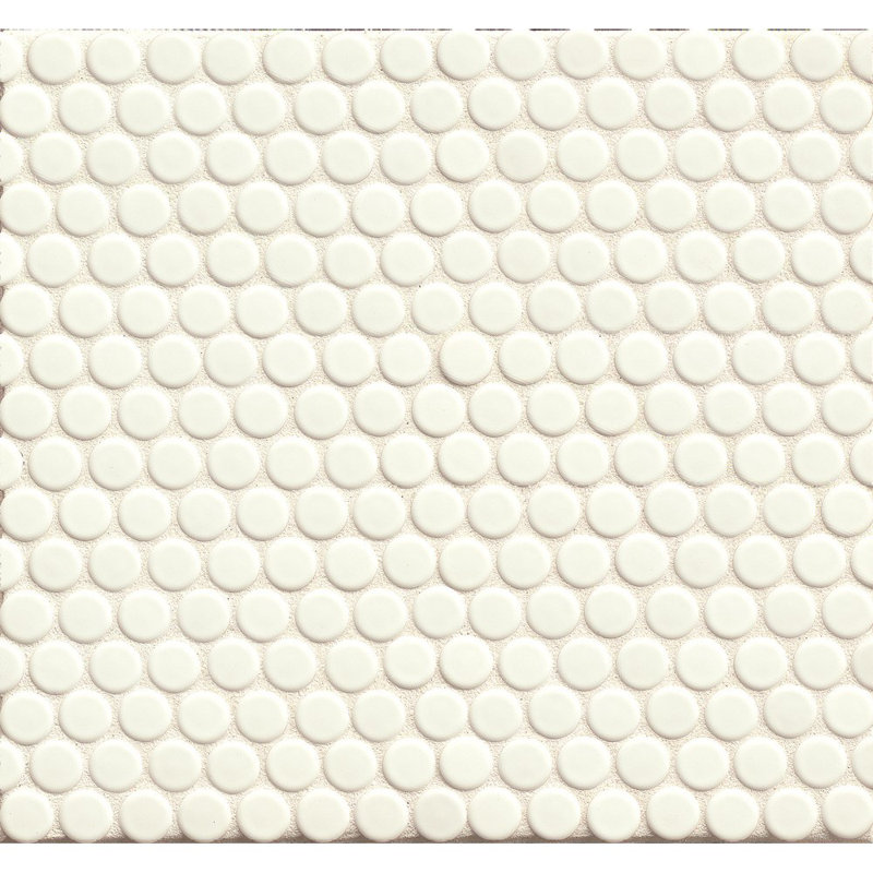 Carrelage mural et de plancher Penny, Blanc brillant