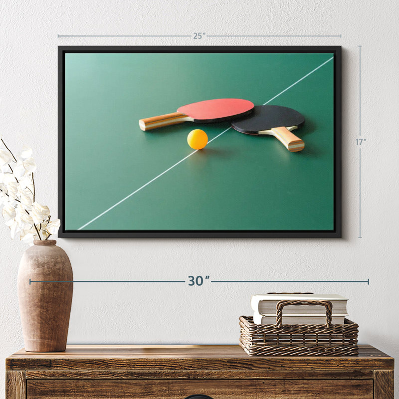«Pingpong Gear Wall Art», H 17 po x l 25 po