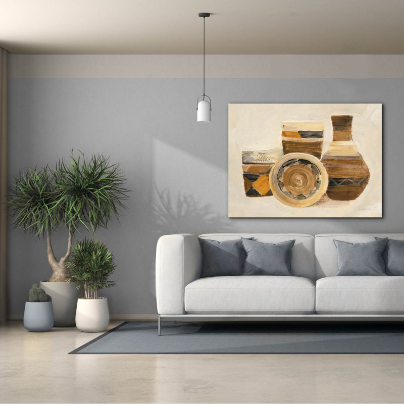 «Desert Still Life 1» par Albena Hristova, art mural sur toile, H 40 po x l 54 po x P 1,5 po