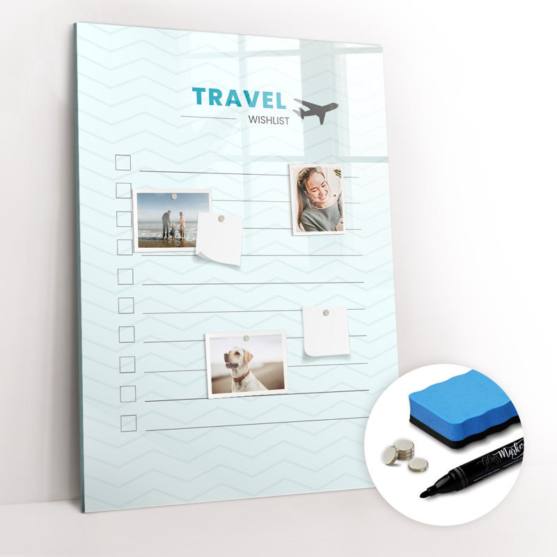 Magnetic Glass Dry Erase Board