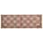 Kazbah Woven Leather Solid Wood Bench -1690129802