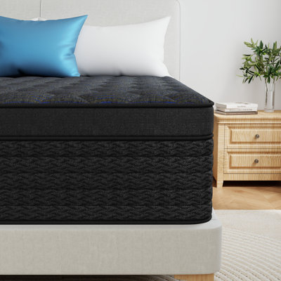 12"/14" Medium Hybrid Mattress With Individually Pocket Spring For Motion Isolation