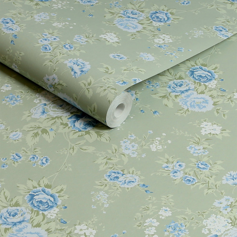  Papier peint Arthur Wild Flower, Vert