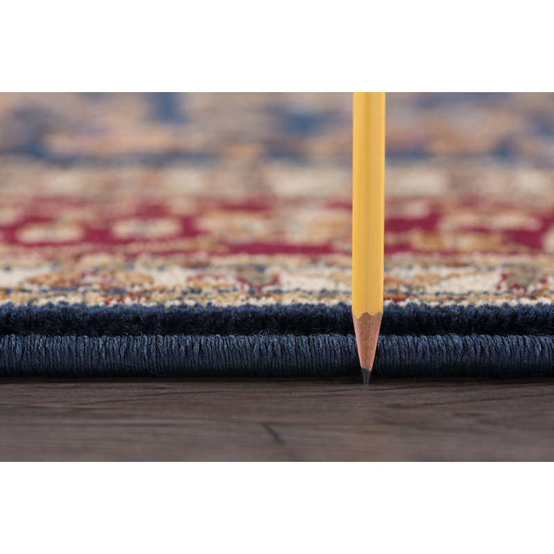 Tapis d'intérieur tissé à la machine, Rond 7 pi 11 po