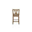 Chaise à hauteur de comptoir à lattes (ensemble de 2)-873304275
