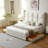 Upholstered Wingback Platform Bed with 2 Under-Bed Storage Drawers, High Grid-Tufted Headboard, No Box Spring Required, Easy Assembly, Modern Bedroom Furniture-1518961498-1518961503