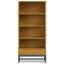Bibliothèque industrielle en bois massif l 30 "à 2 tiroirs Banting-320231979