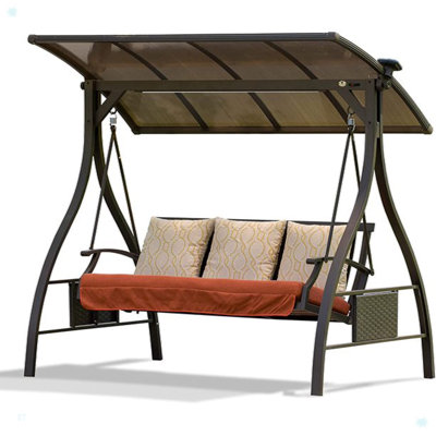 Balancelle de luxe réglable pour 3 personnes