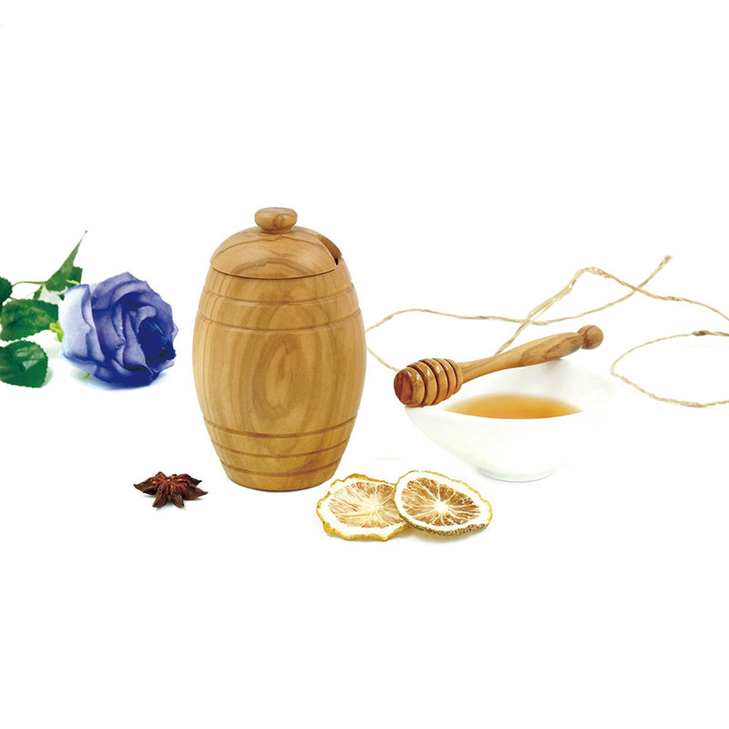 Pot à épices olivewood miel