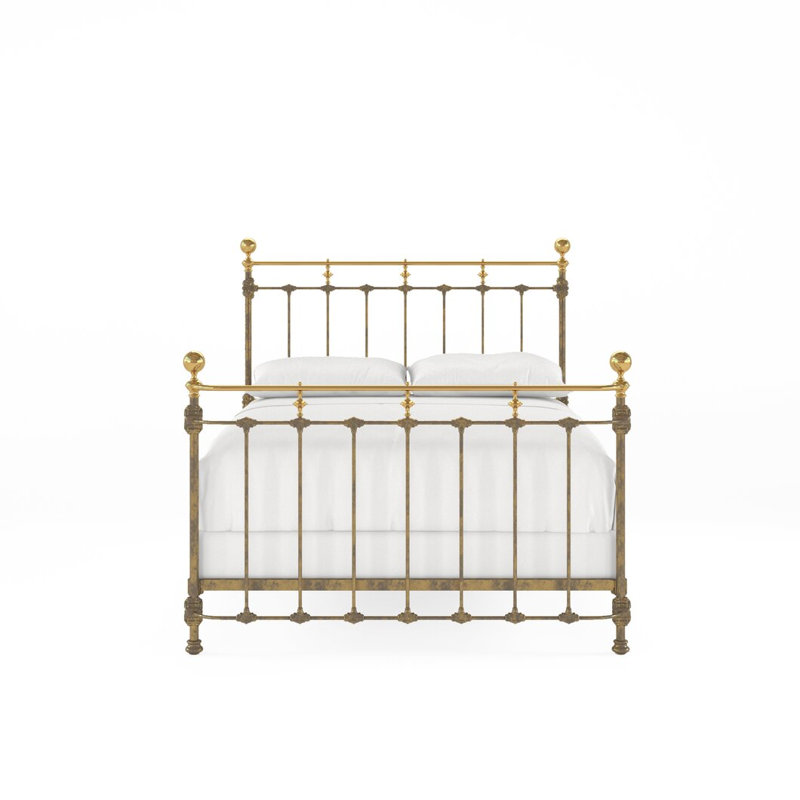 Excelsior Iron & Brass Bed, Queen