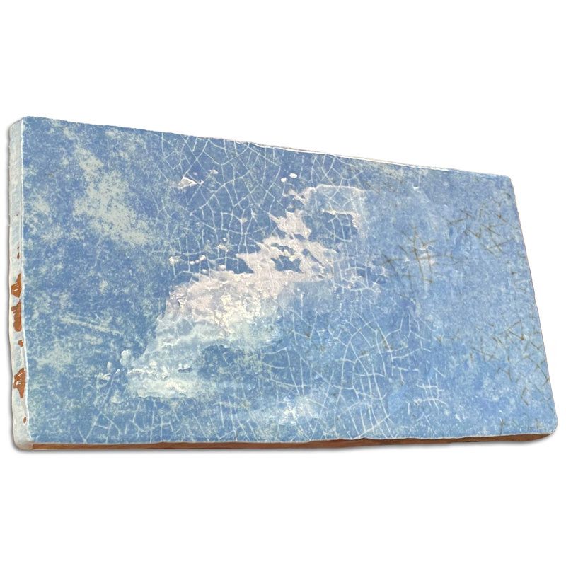 Myst 4 In. X 8 In. Ceramic Wall Tile, Light Blue