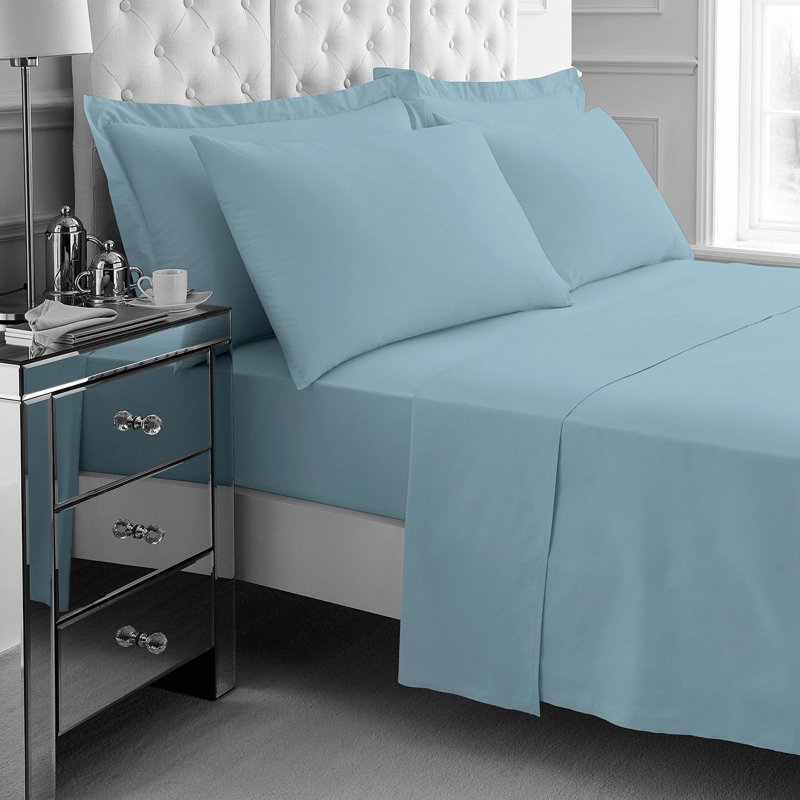 Standard Sheet Set, Blue, Double (4'6)