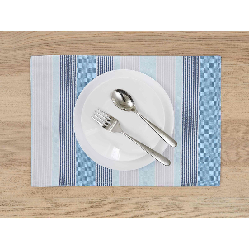 Izod Breakers Stripe 4-Pack Placemat Set