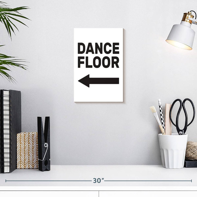 Tergel Dance Floor - Left, 12" H x 8" W