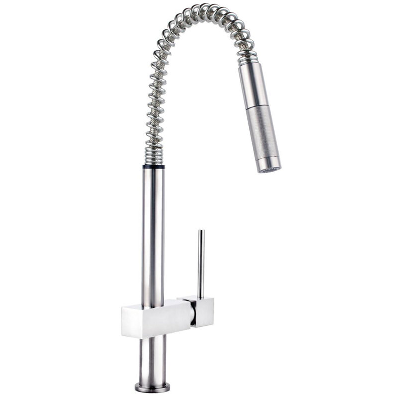 Avado Pull Down Single Handle Kitchen Faucet, Chrome