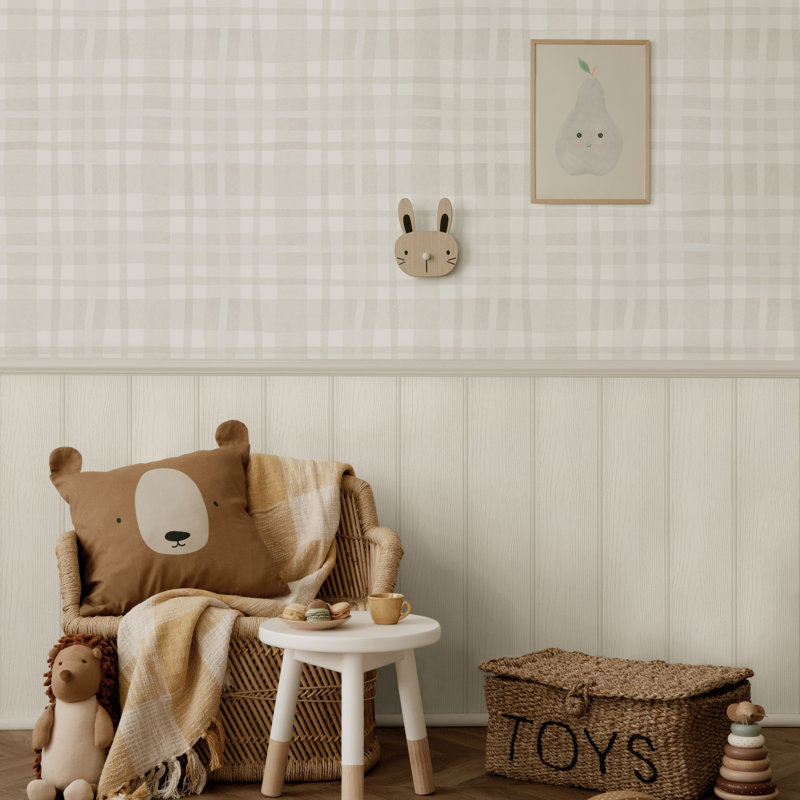 10.05m x 53cm Matte Wallpaper Roll, Grey