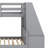 Bunk Bed With Trundle,Built-In Desk,Drawers And Shelf-1745857521