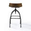 Tabouret de bar à hauteur réglable Edison