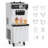 Commercial Ice Cream Maker Machine - 3 Flavours, Large Output Capacity