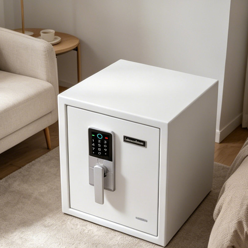 Coffre-fort anti-vol blanc de 18,15 po pour le bureau à domicile