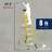 8 ft. Fiberglass Step Ladder with 250 lbs. Load Capacity Type I Duty Rating