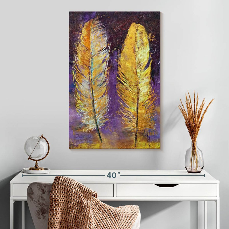 Plumes d'or Kerner, H 30 po x l 20 po