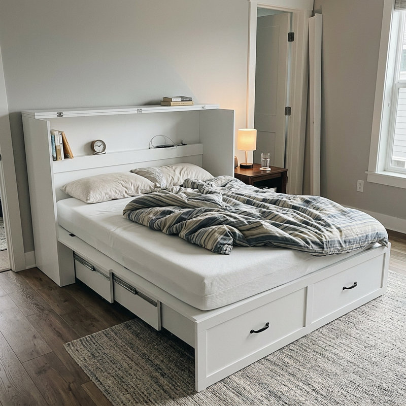61.8'' W Murphy Bed