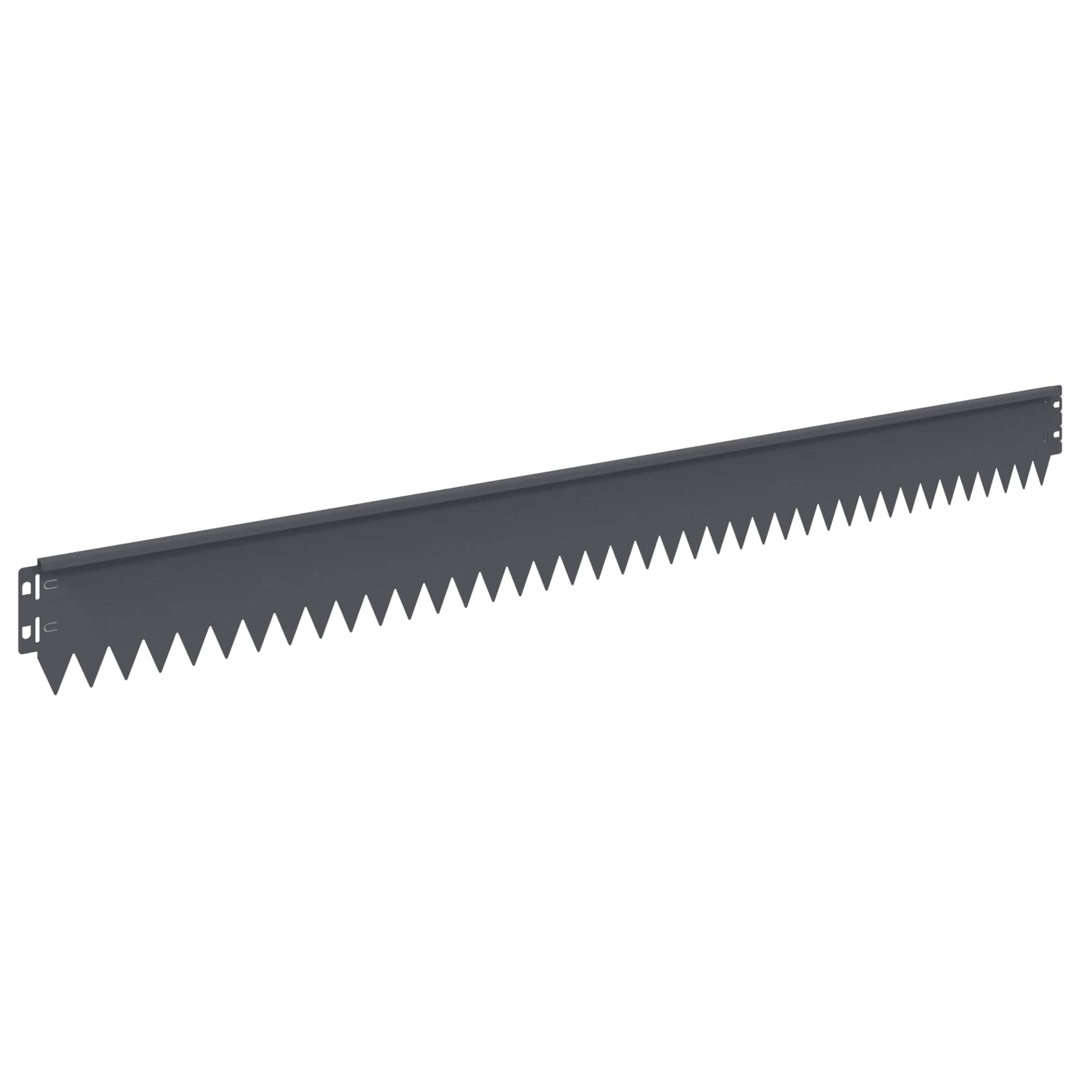 15cm H x 103cm W Steel Lawn Edging