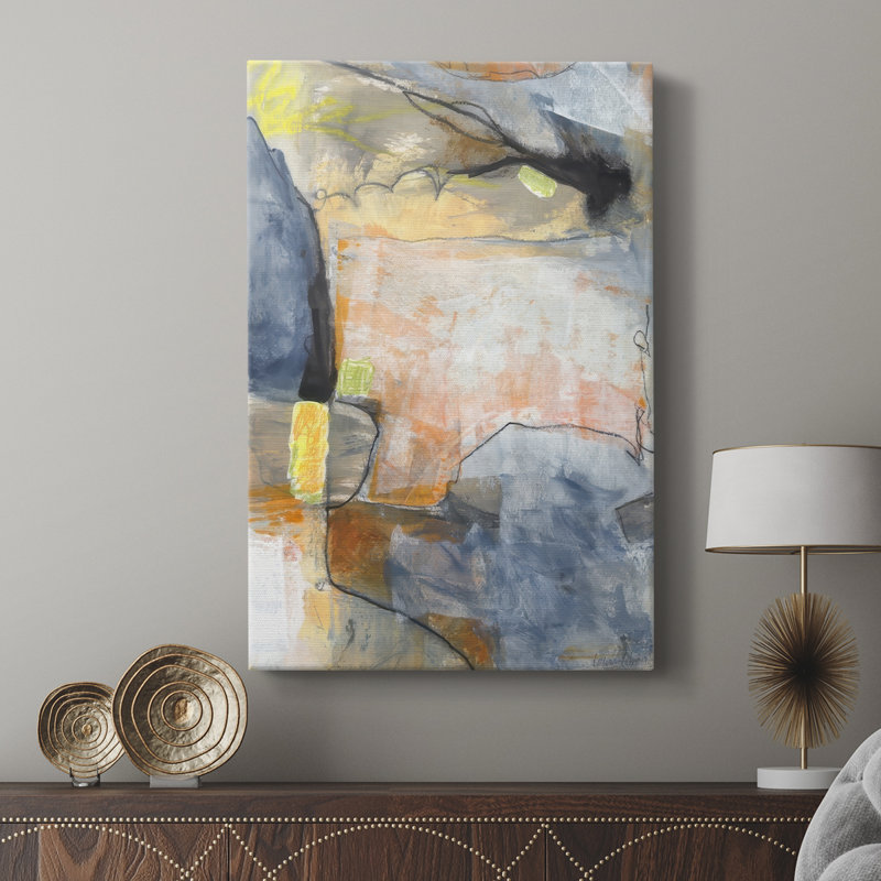 Perdus dans la réalité II - Cavas enveloppés de galerie, 18" H x 12" W