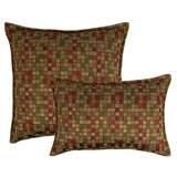 Tetris Geometric Throw Pillow