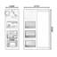 Miroir pleine grandeur rectangulaire en bois massif-71353628
