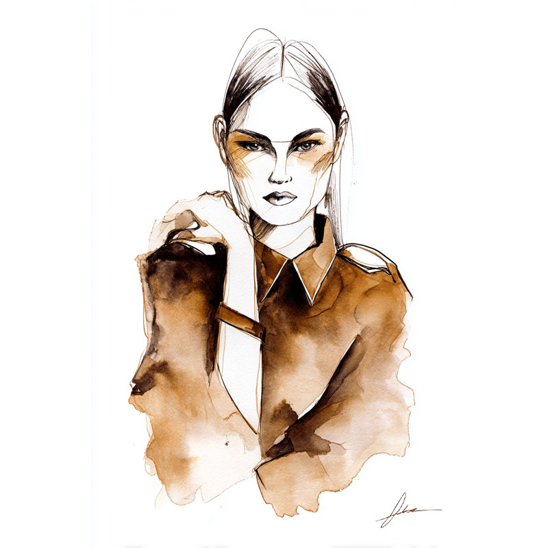 Art mural sur toile tendue Muse, L 24 po x H 36 po x P 1,5 po