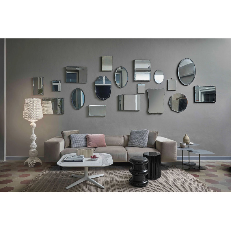 Colonna Accent Stool, Black