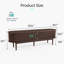 L'ensemble de tables basses 3 pièces Mosser comprend une table basse ronde et 2 tables de bout cannelées-67316428