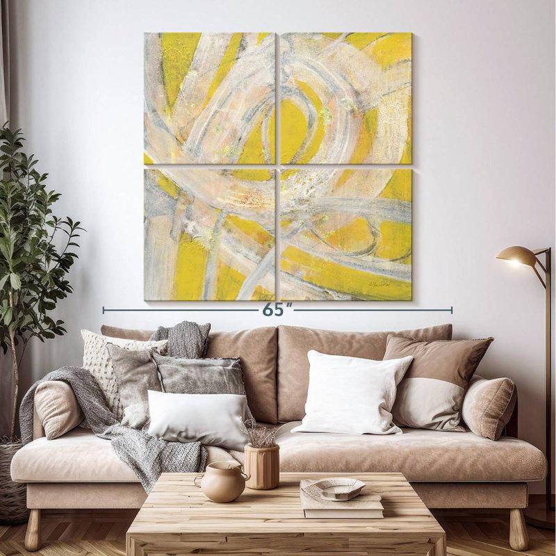 Sunshine Swirl, 50" H x 50" W