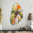 Palm Trees Palm VII - Fall Shape Unique Palms & Palm Trees Wall Clock-104237658