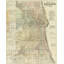 Carte de Chicago en 1857-824540056
