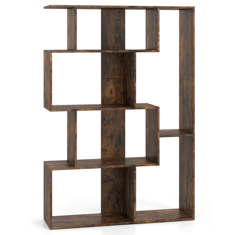 119cm H x 80cm W Standard Bookcase, Brown